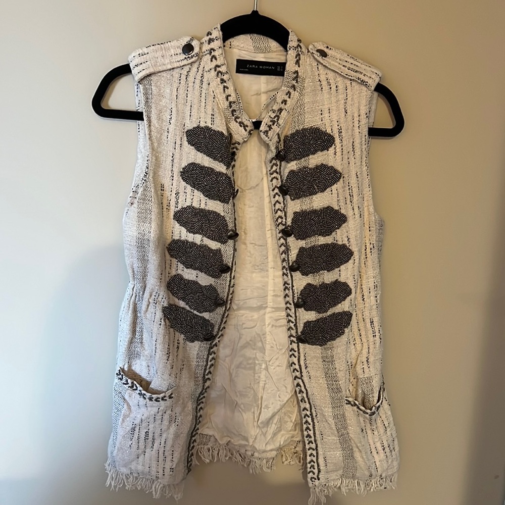 Zara Beaded Vest
